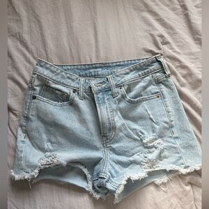 Old navy High rise OG straight Jean shorts